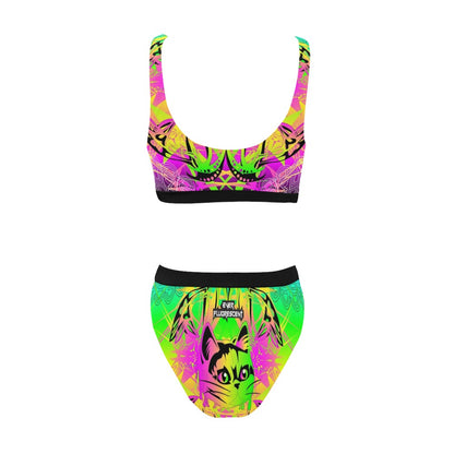 Drippy Kitty Bikini Swimsuit