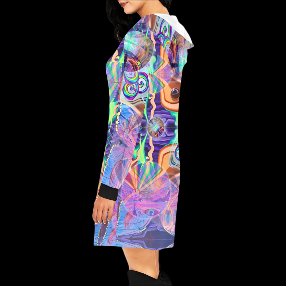 Butterknot Hoodie Dress