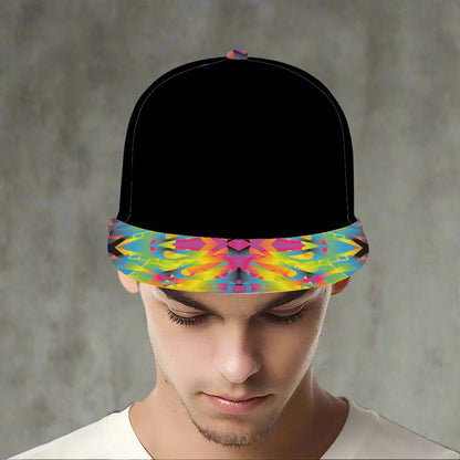 Excluded Rainbow Adjustable Strapback Hat