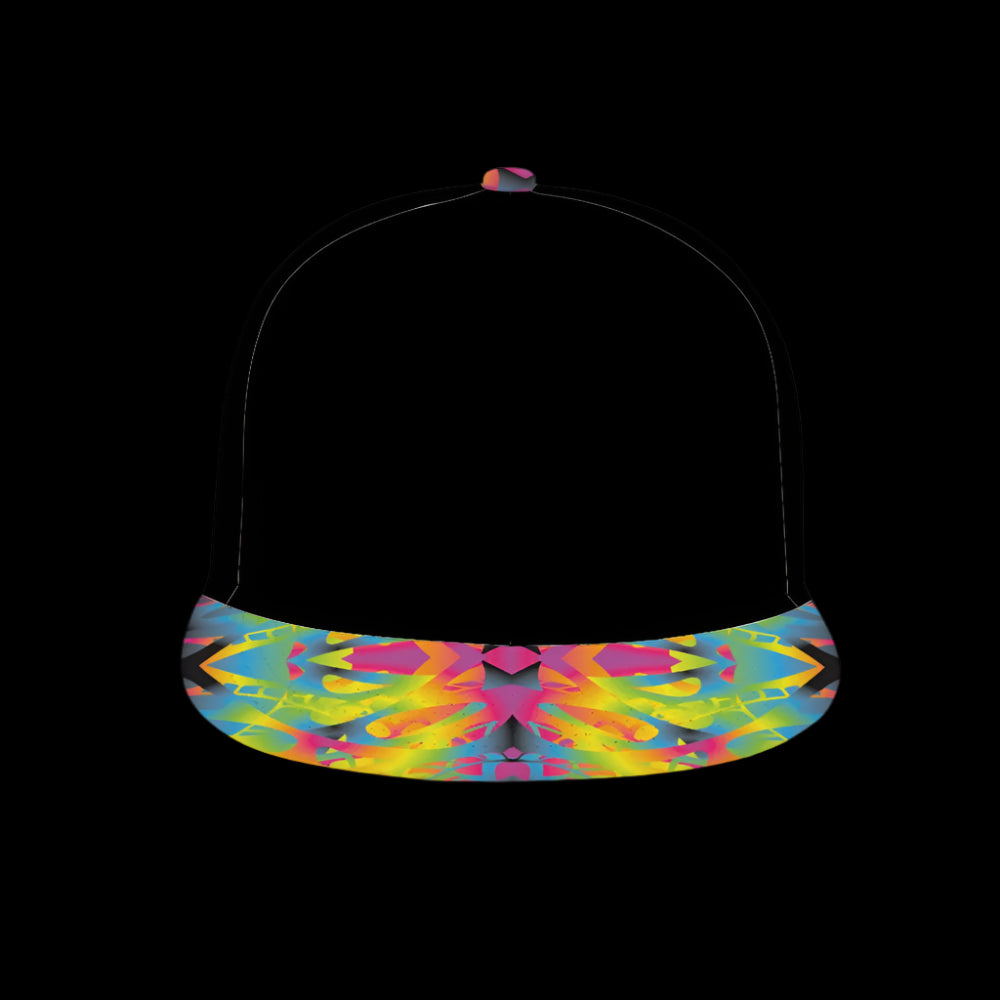 Excluded Rainbow Adjustable Strapback Hat