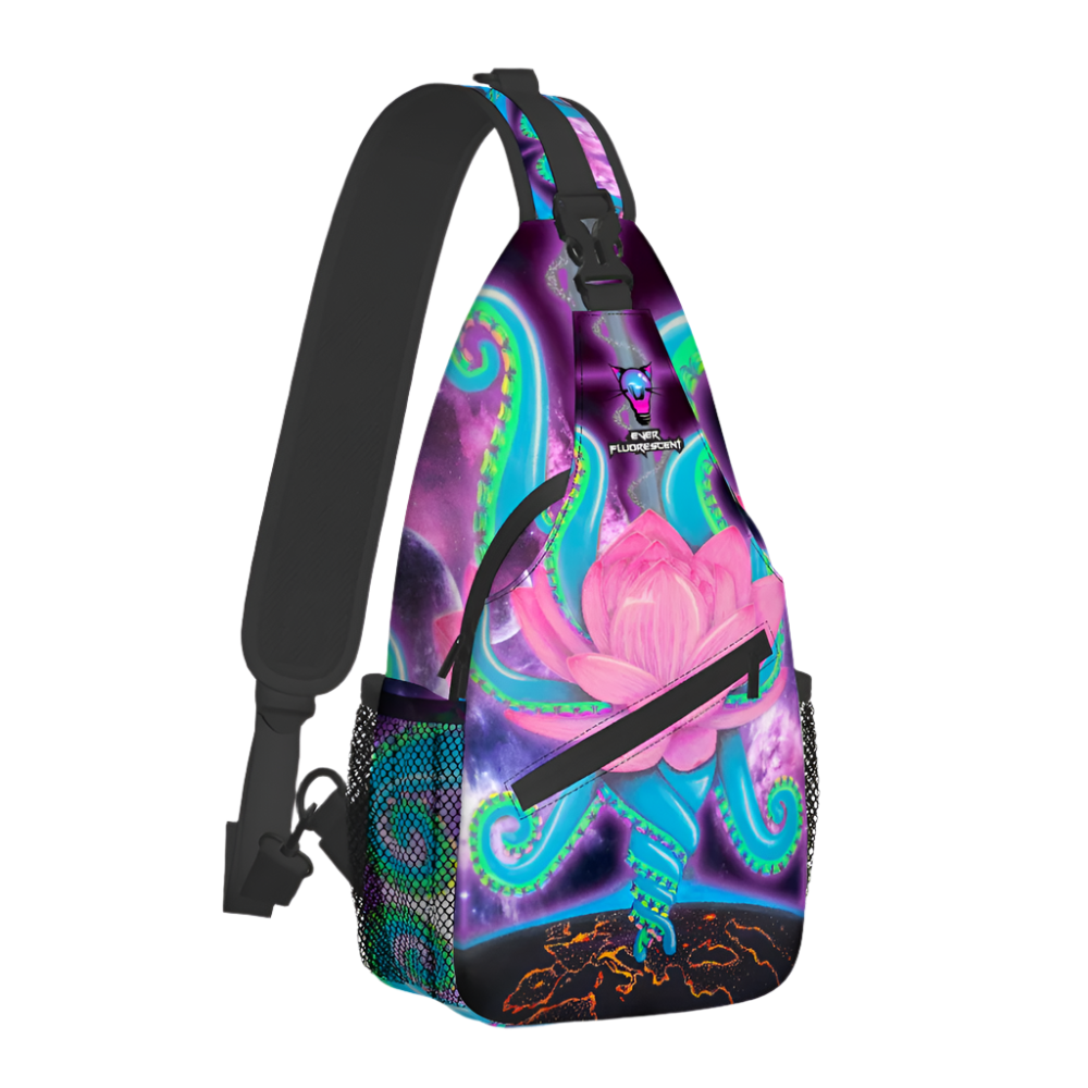 festival backpack tentacle lotus
