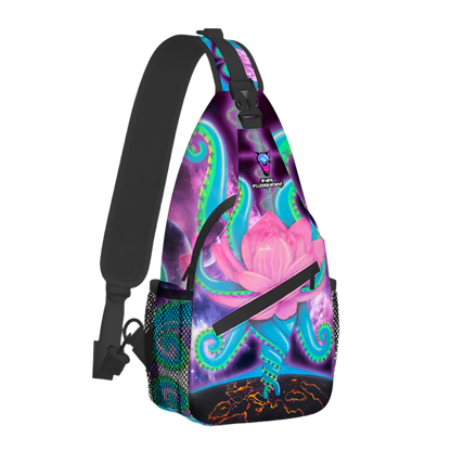 festival backpack tentacle lotus