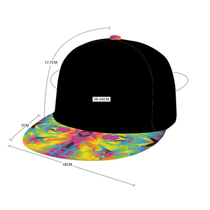 Excluded Rainbow Adjustable Strapback Hat