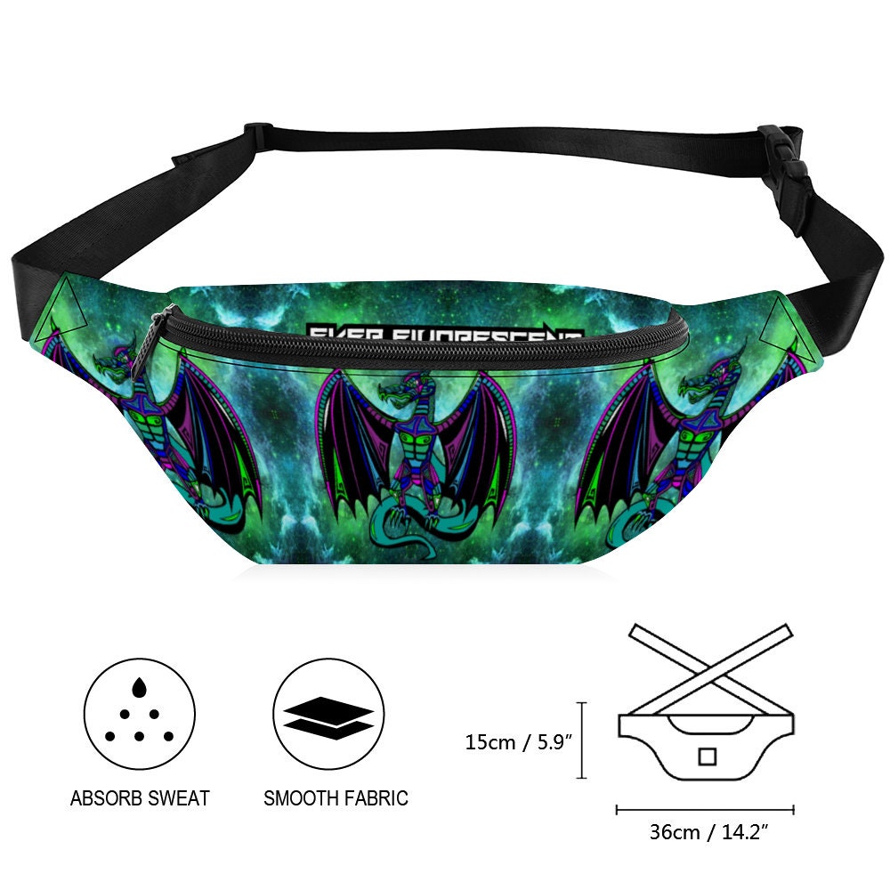 Electric Dragon Space Fanny Pack