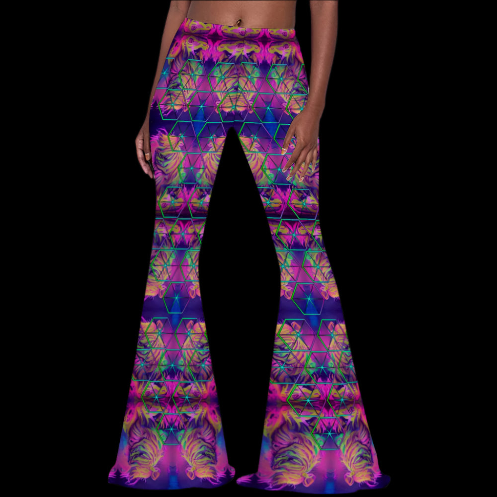 Stretch Bell Bottom "Hexagon"