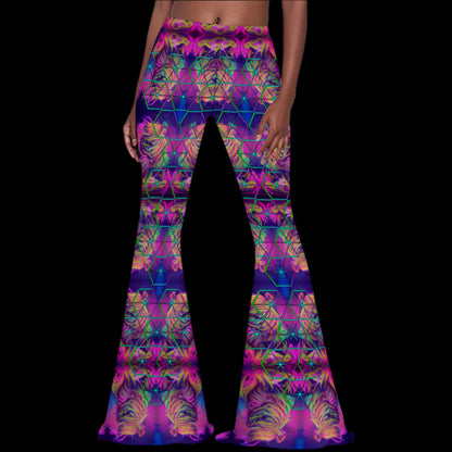 Stretch Bell Bottom "Hexagon"