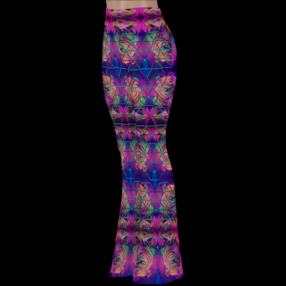 Stretch Bell Bottom "Hexagon"